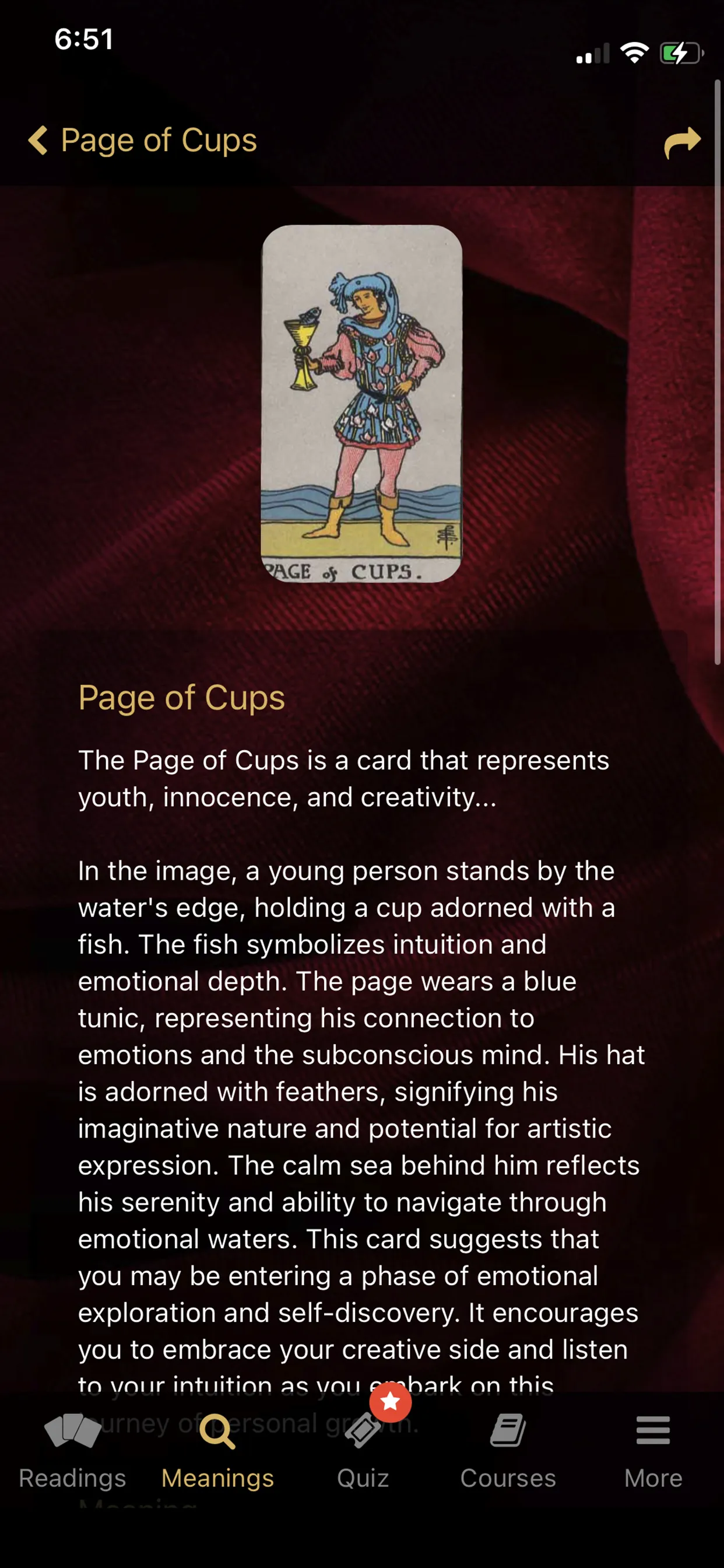 Learn Tarot Cards: Rider Waite | Indus Appstore | Screenshot