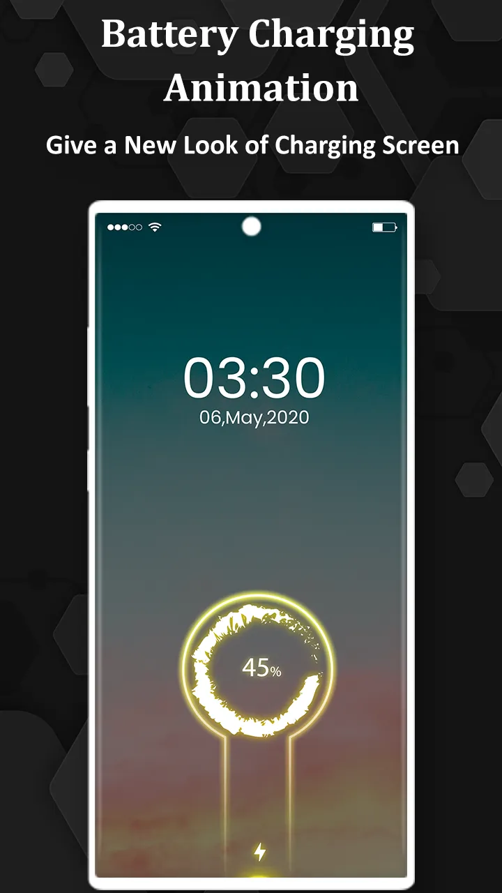 Battery Charging Animation Scr | Indus Appstore | Screenshot