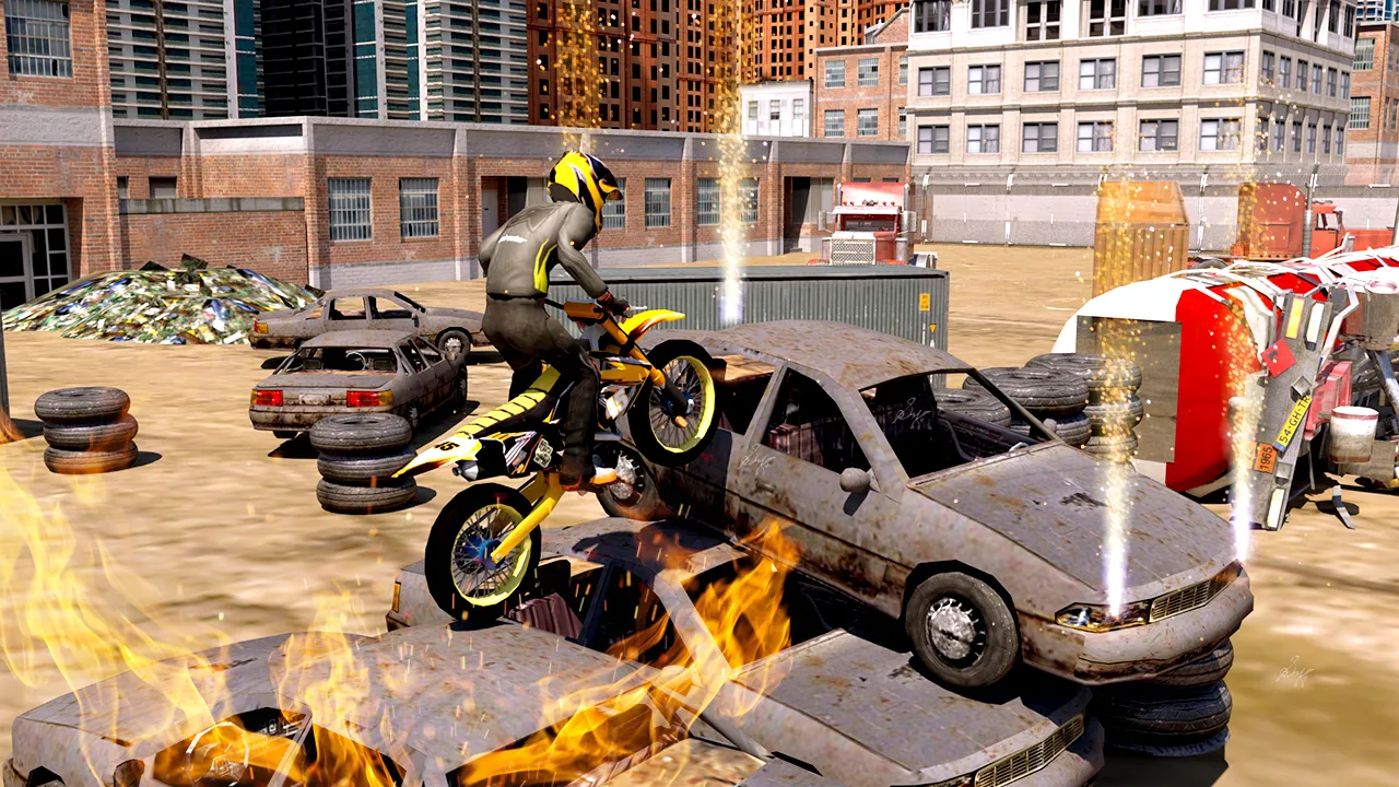 Stunt Biker 3D | Indus Appstore | Screenshot