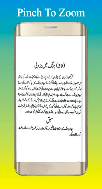 Bostan e Sadi Sherazi | Indus Appstore | Screenshot