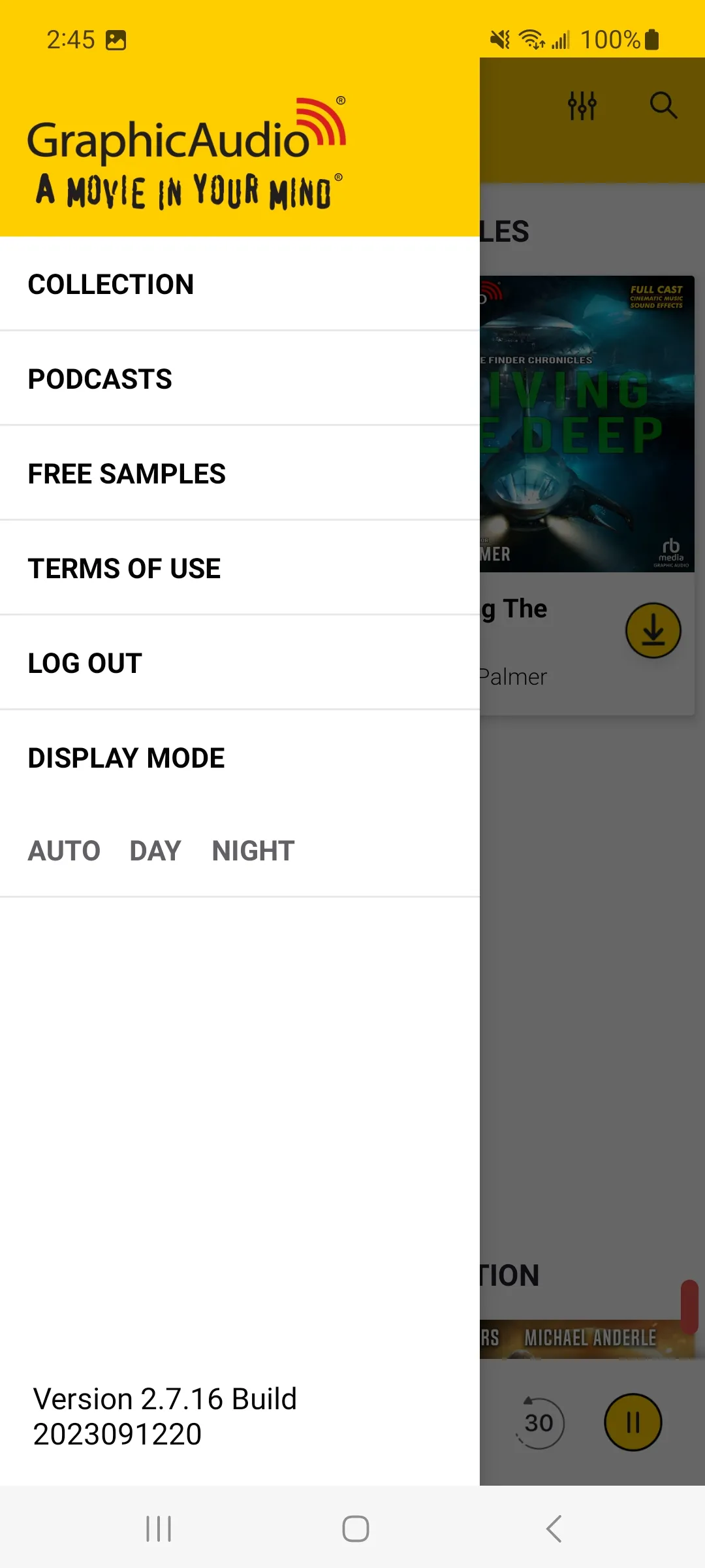 GraphicAudio Access Audiobooks | Indus Appstore | Screenshot