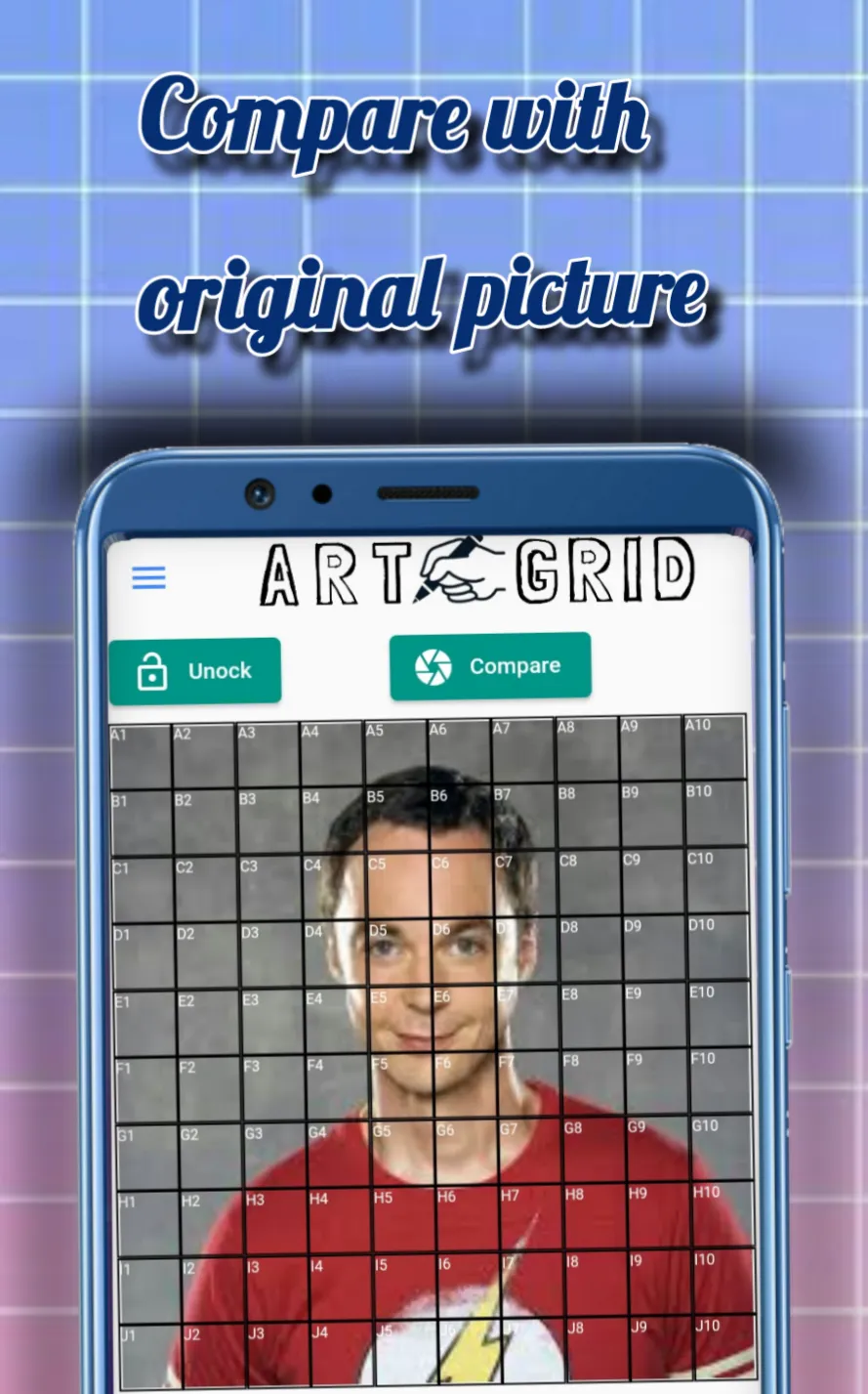 ART GRID (Learn Sketching) | Indus Appstore | Screenshot