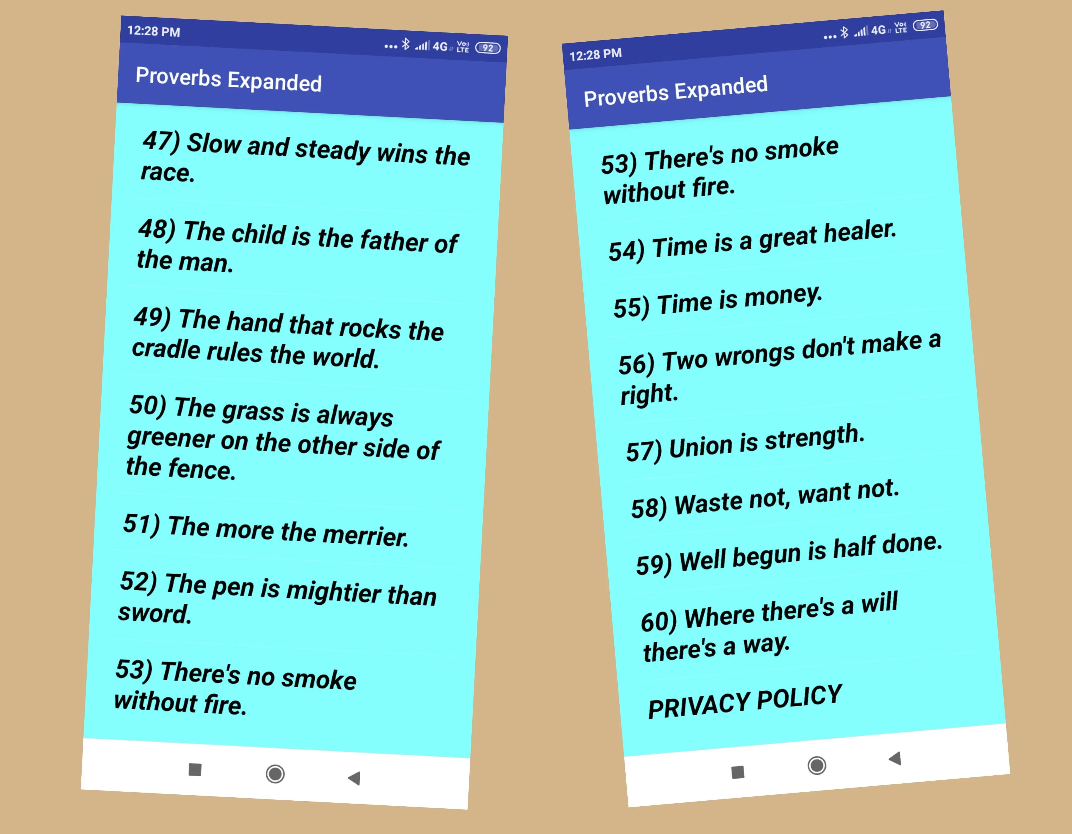 Proverbs Expanded | Indus Appstore | Screenshot