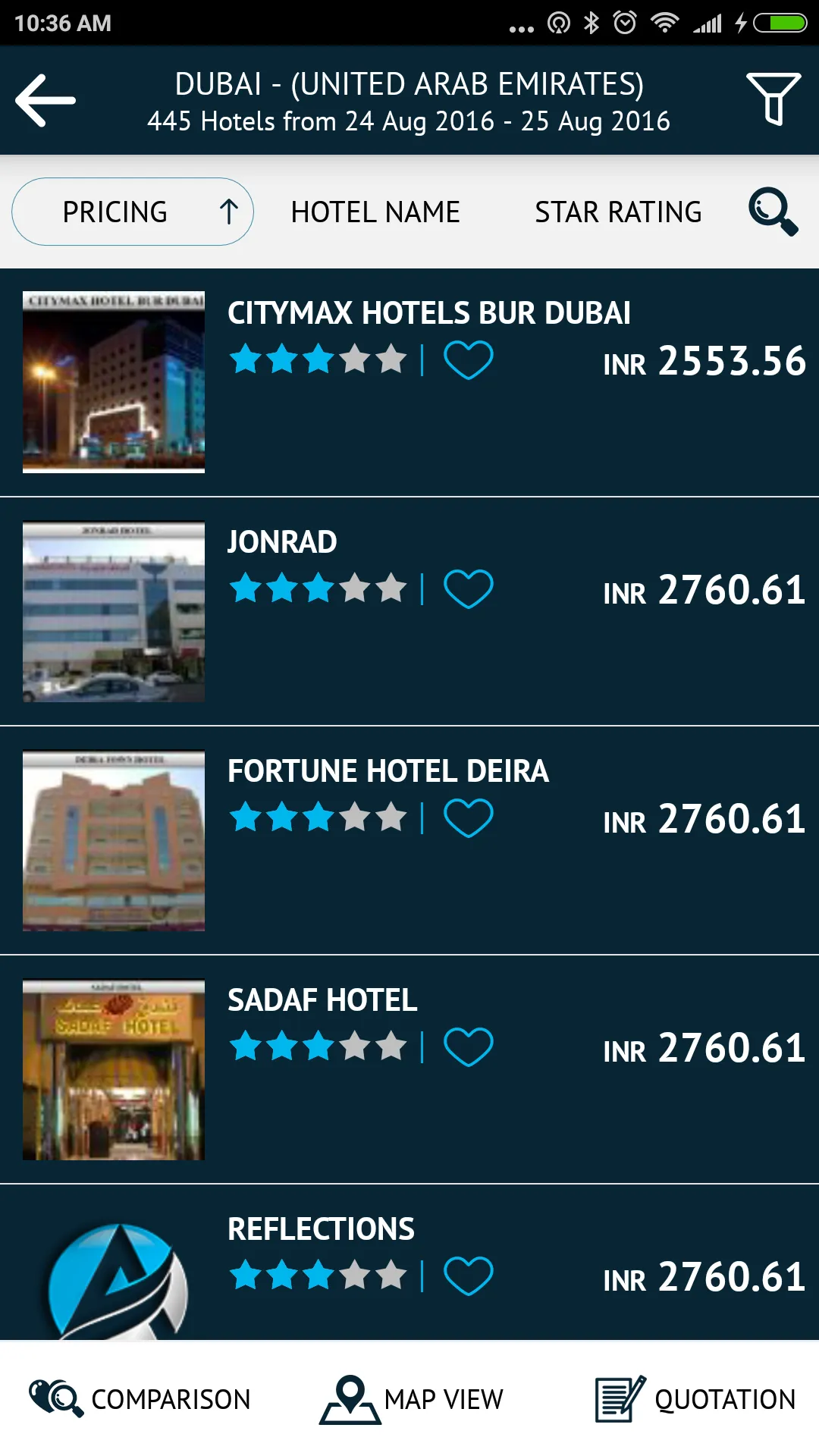 Astra Bookings | Indus Appstore | Screenshot