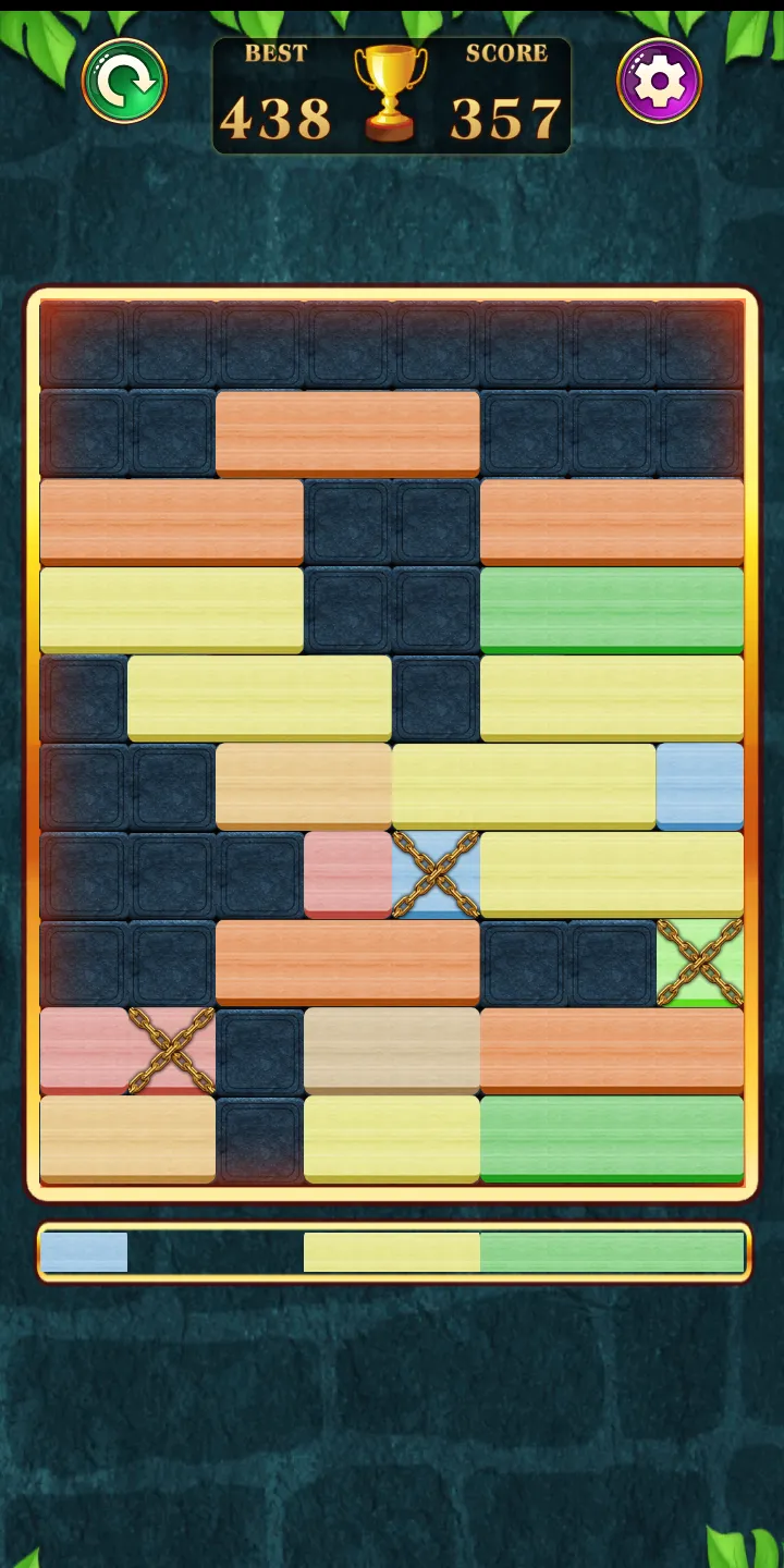 Block Slide - Wood Jewel | Indus Appstore | Screenshot