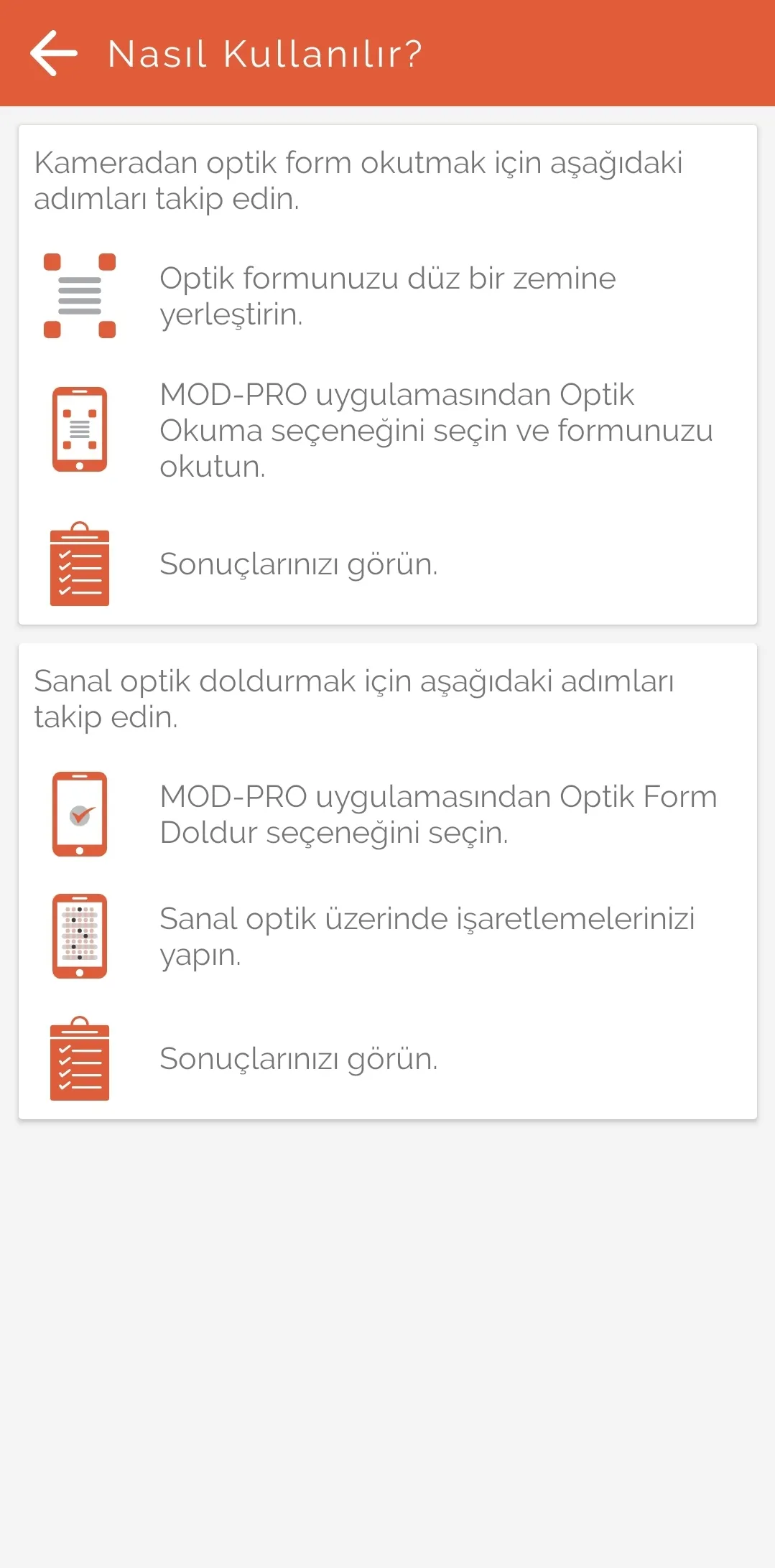 Öncelik Optik Okuma | Indus Appstore | Screenshot