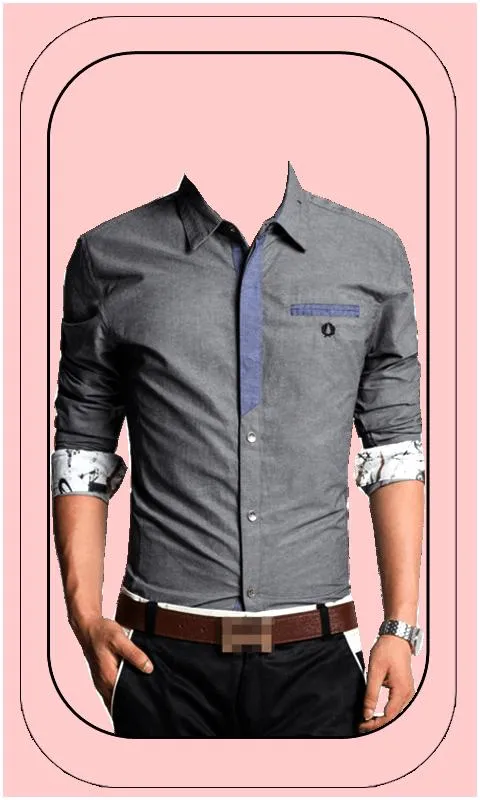 Men Shirt Photo Suits | Indus Appstore | Screenshot