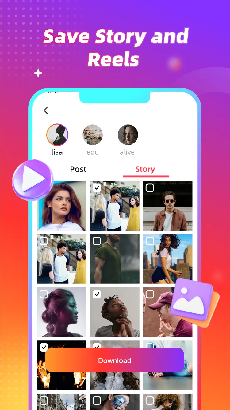 Reels Downloader - Story Saver | Indus Appstore | Screenshot