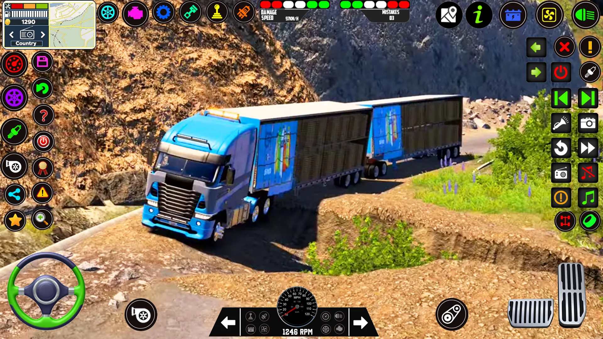 American Truck Cargo Games Sim | Indus Appstore | Screenshot