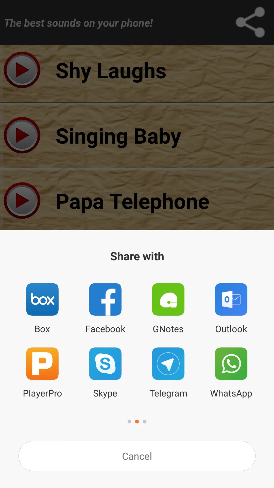 Funny Baby Ringtones | Indus Appstore | Screenshot