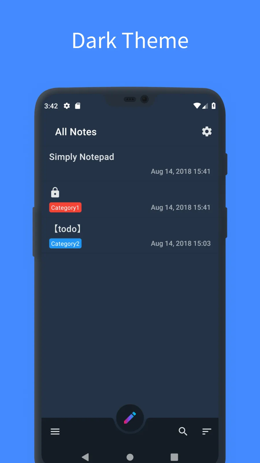 Notepad | Indus Appstore | Screenshot