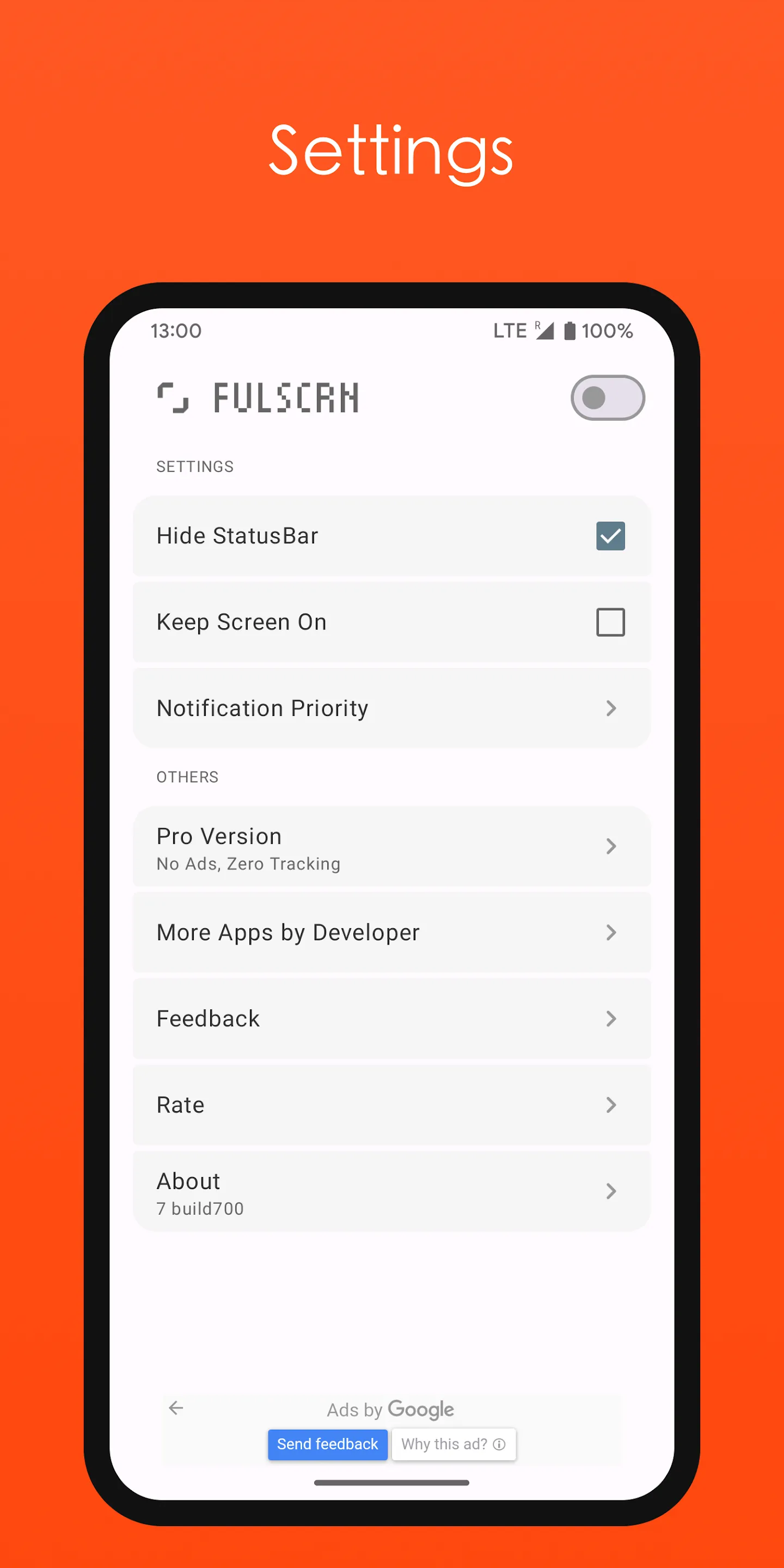 Fulscrn | Indus Appstore | Screenshot