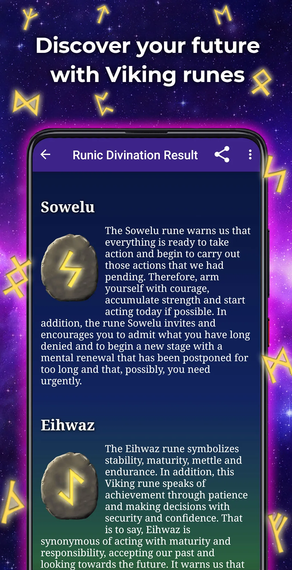 Runic Divination in English | Indus Appstore | Screenshot