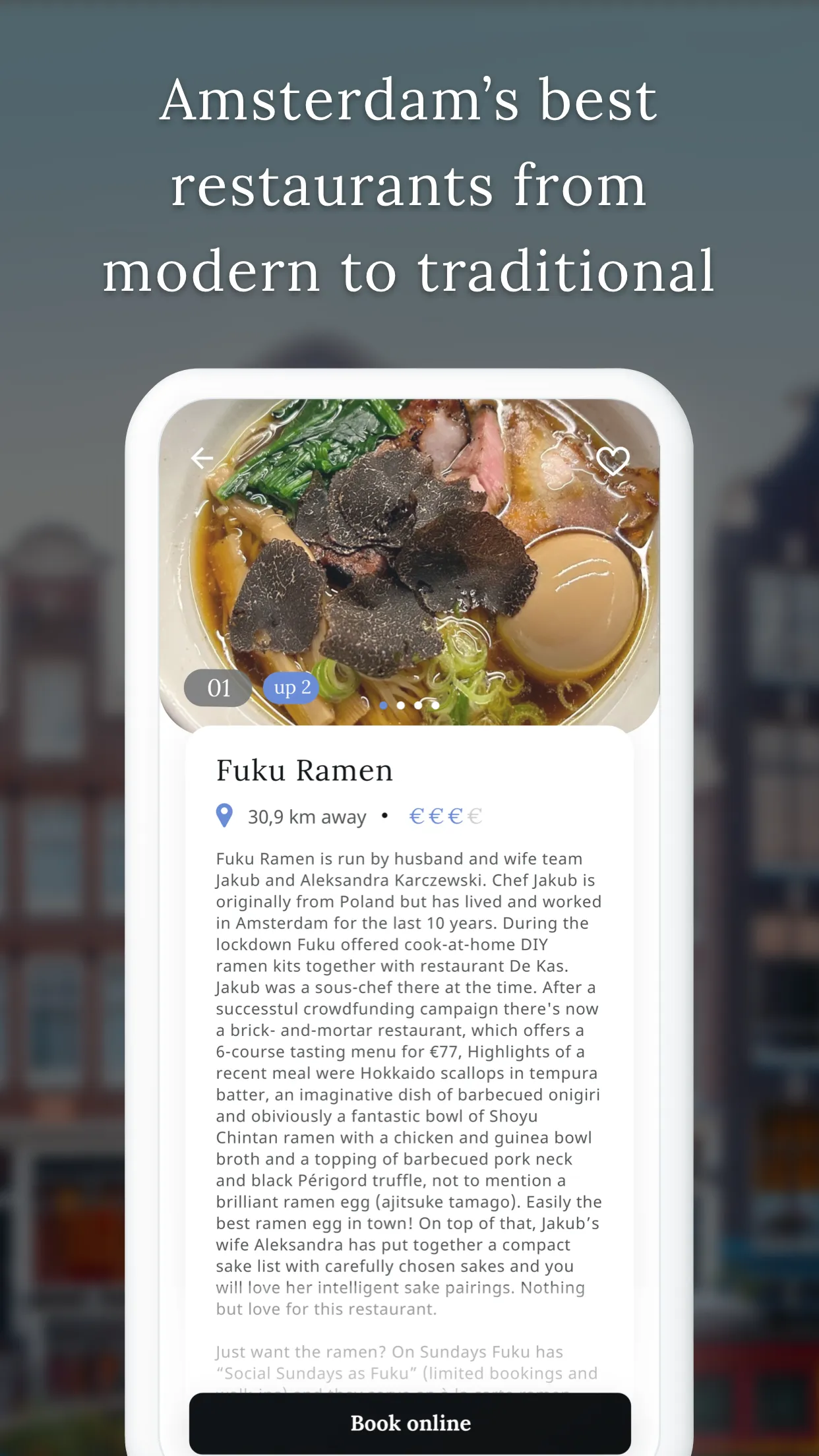 Amsterdam Restaurant Guide | Indus Appstore | Screenshot