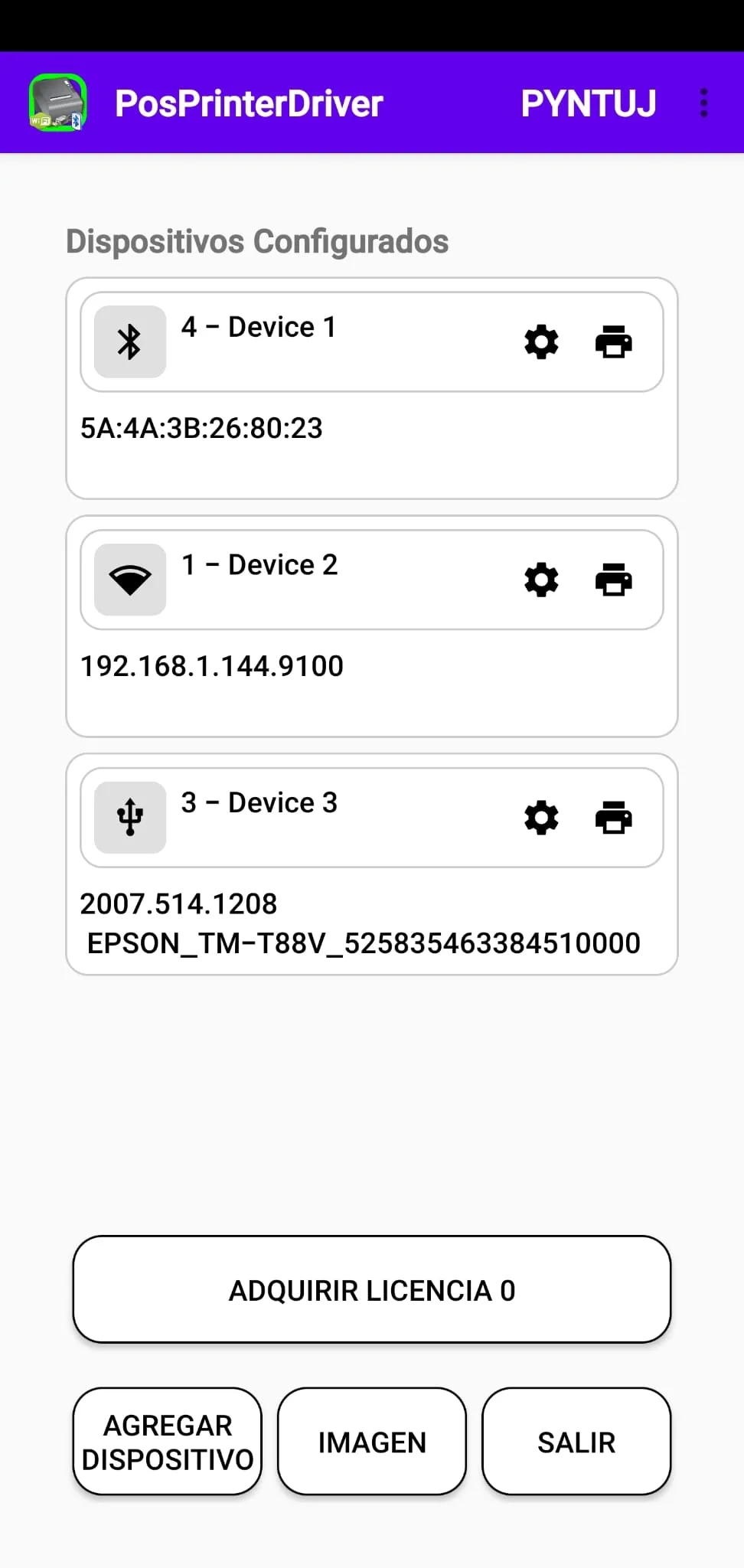 POS PRINTER DRIVER ESC/POS | Indus Appstore | Screenshot