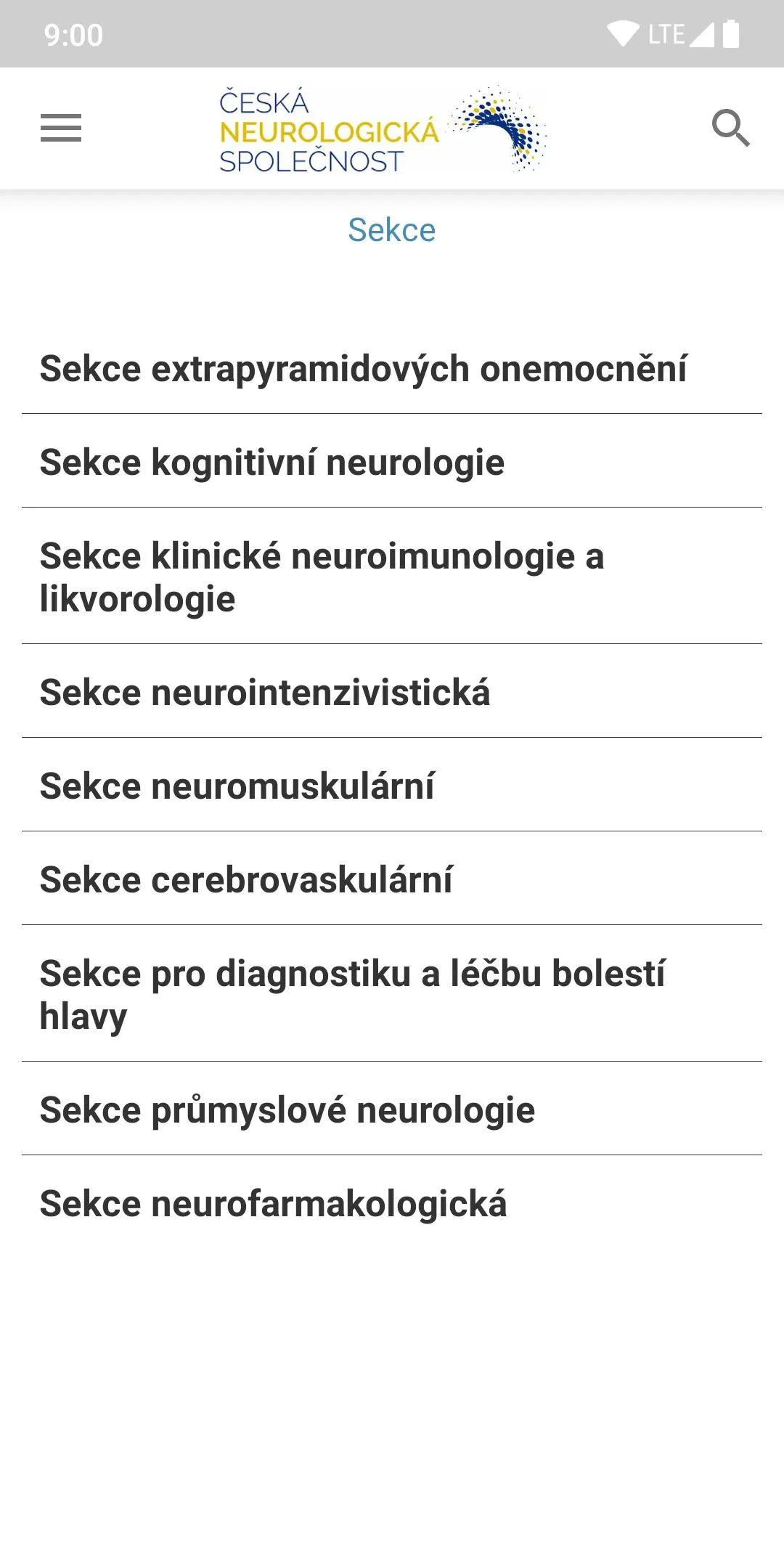 Česká neurologická společnost | Indus Appstore | Screenshot