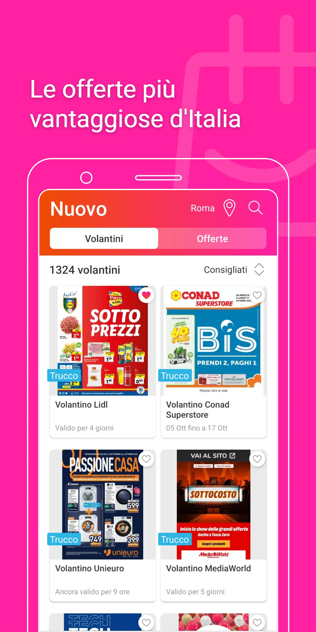 Offerte e volantini d'Italia | Indus Appstore | Screenshot