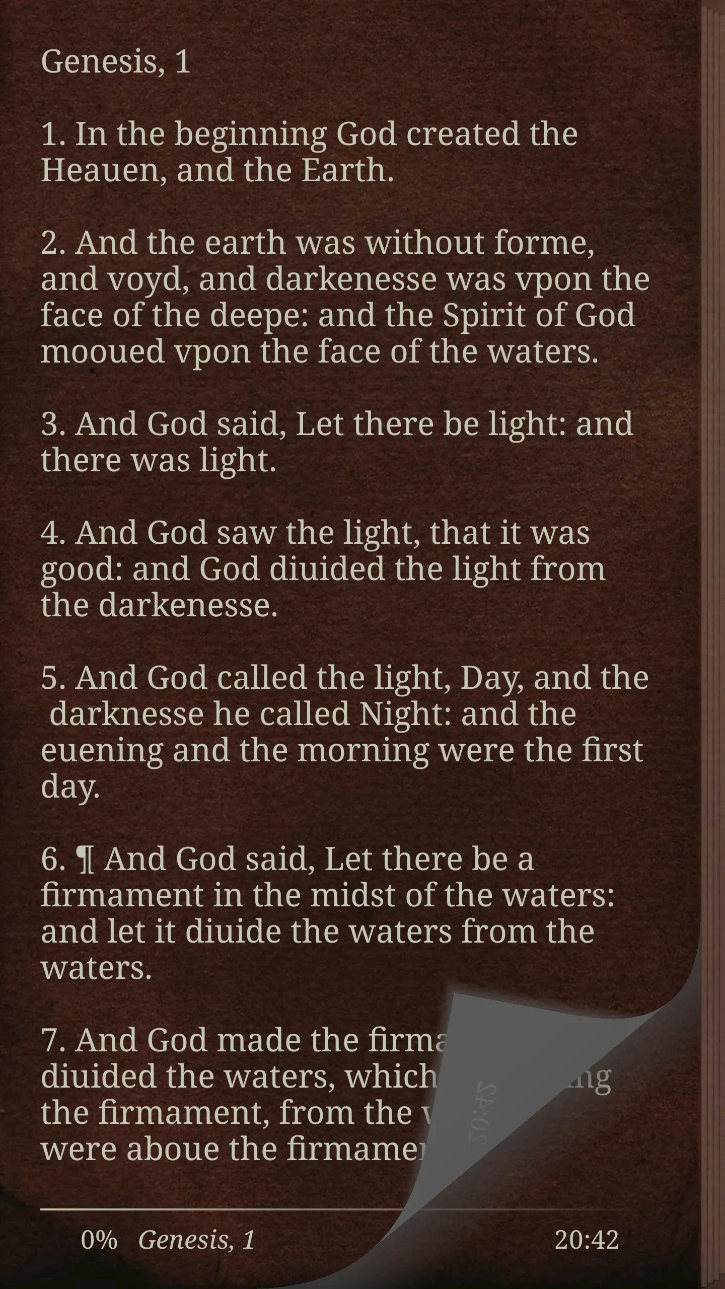 1611 King James Bible Version | Indus Appstore | Screenshot