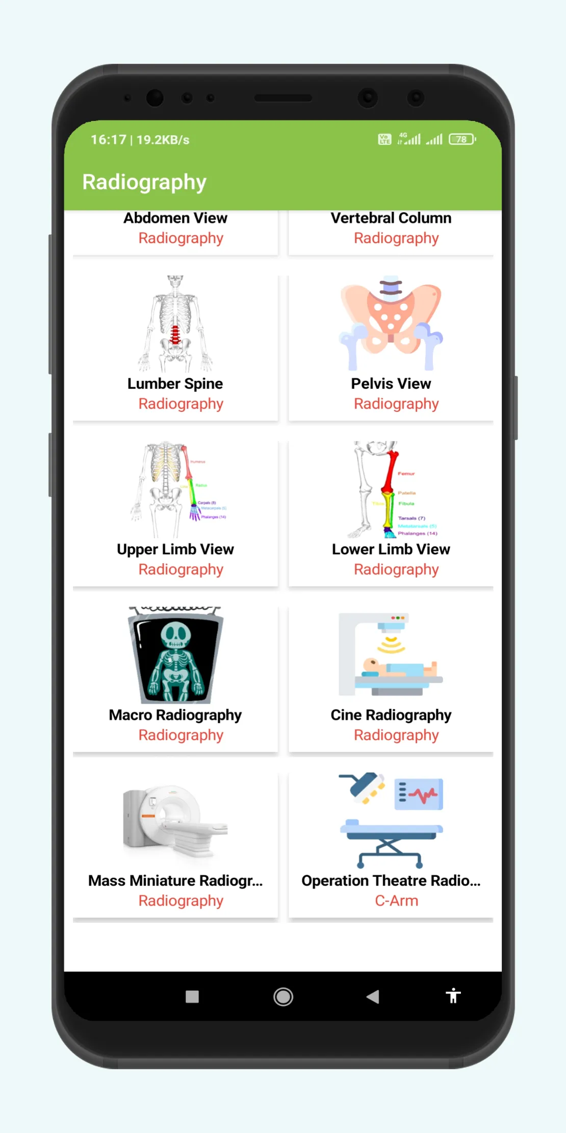 Radiography In Hindi | Indus Appstore | Screenshot