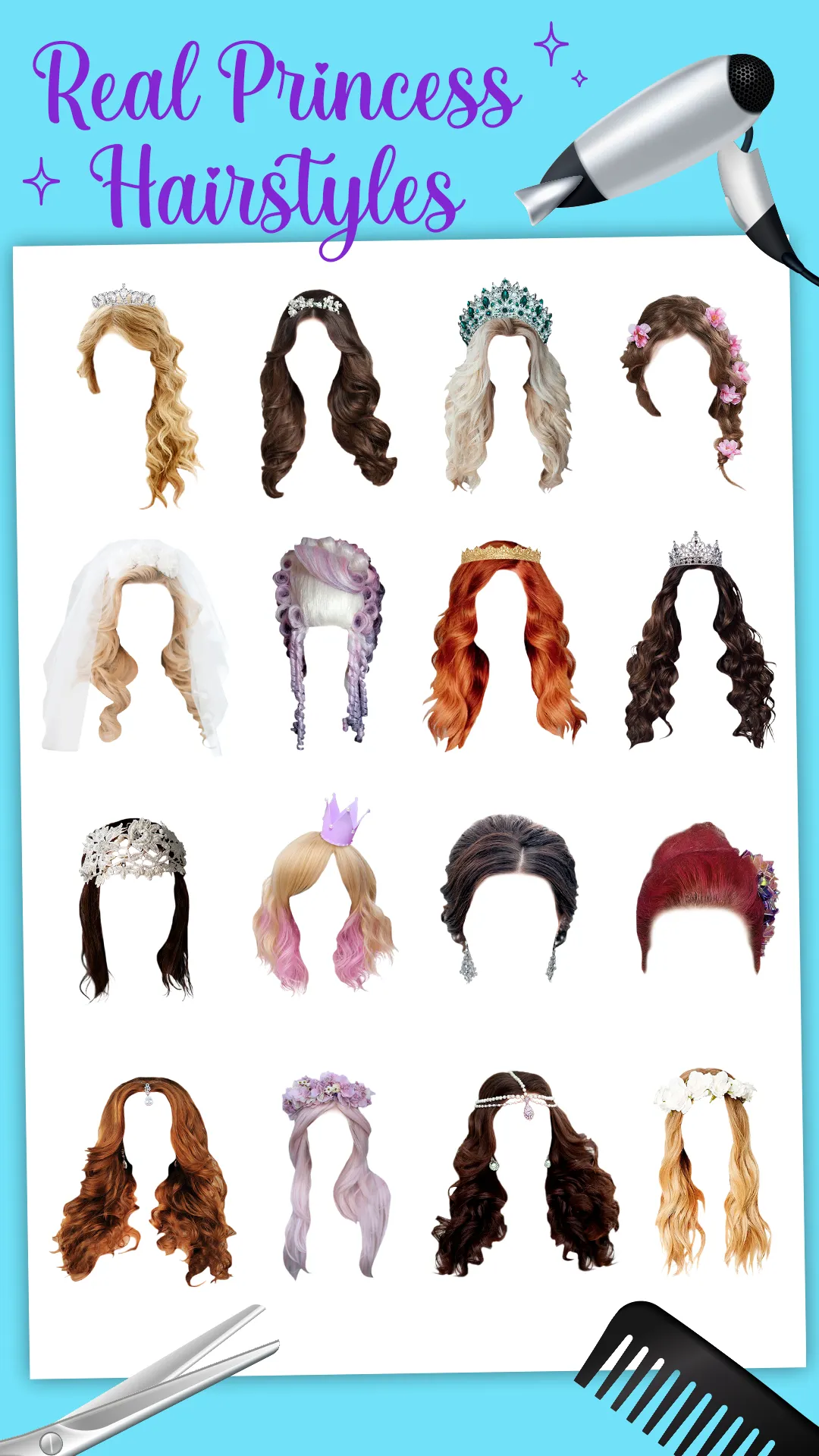 Princess Hairstyles | Indus Appstore | Screenshot