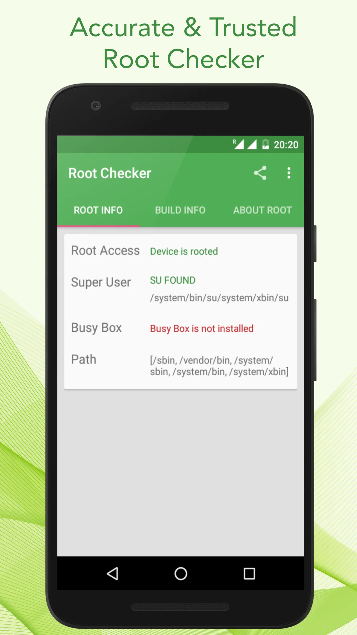 Root Checker | Indus Appstore | Screenshot