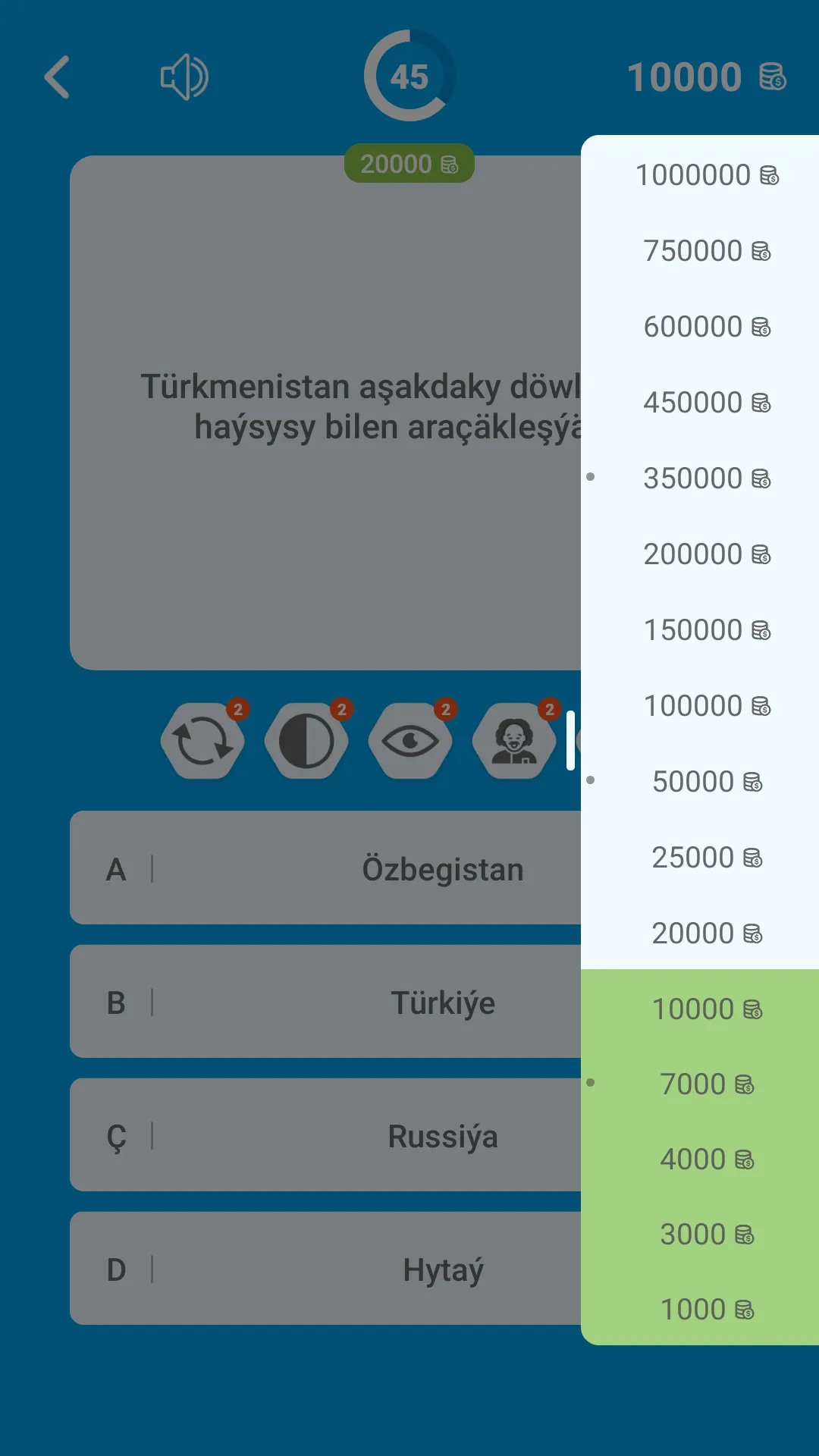 Millioner - Türkmençe | Indus Appstore | Screenshot