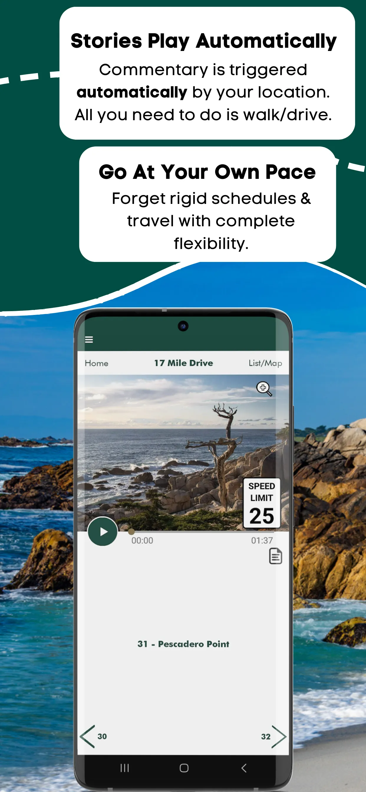 17 Mile Drive Audio Tour Guide | Indus Appstore | Screenshot