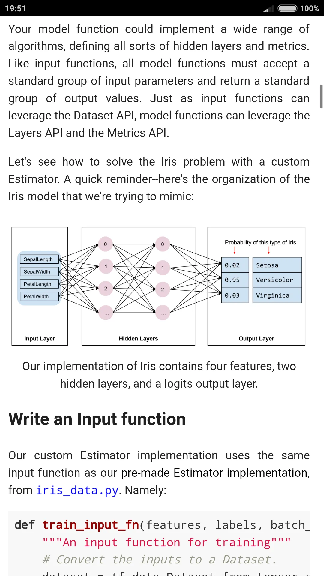 TensorFlow 1.9 Docs | Indus Appstore | Screenshot