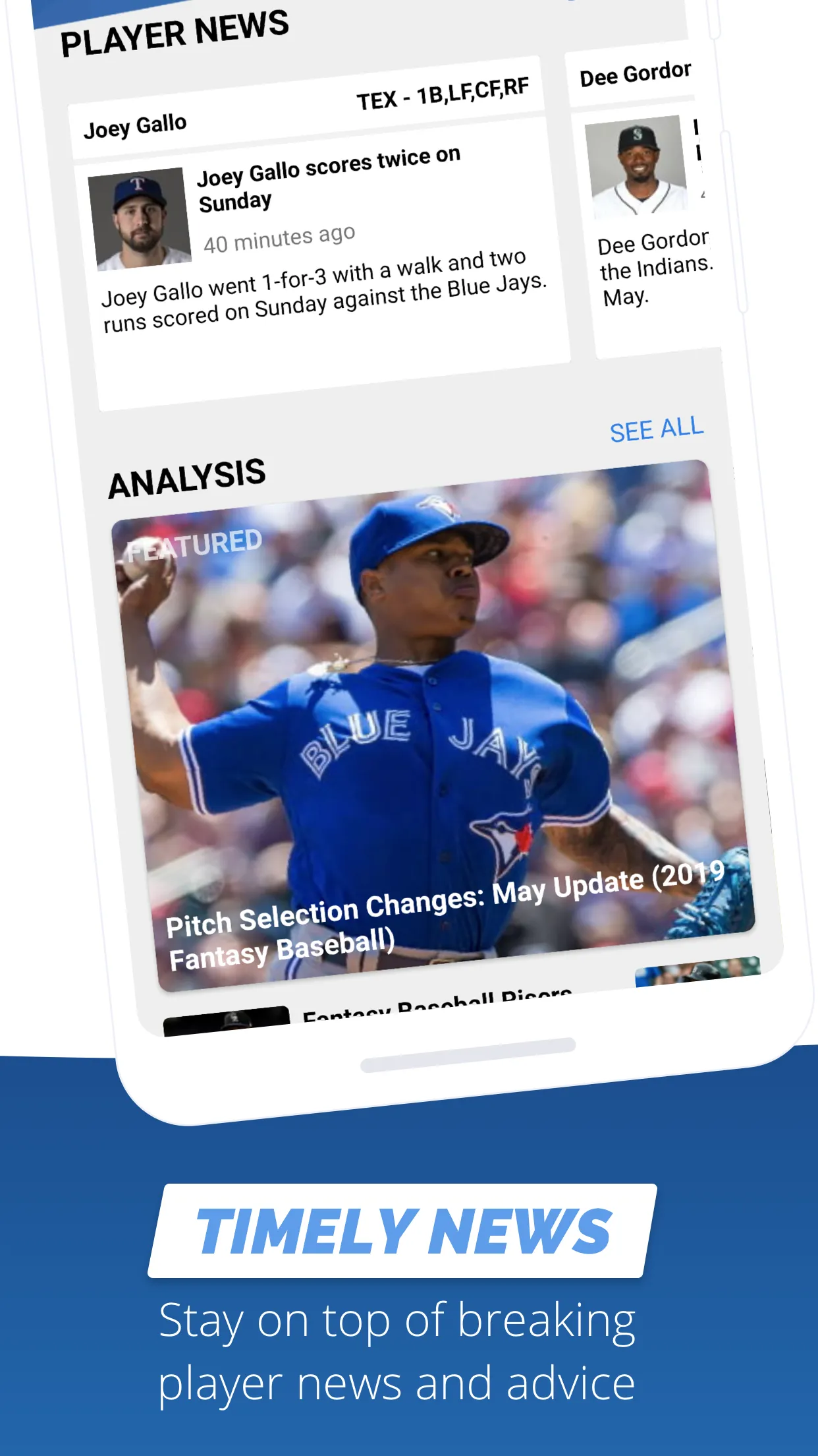 Fantasy Baseball My Playbook | Indus Appstore | Screenshot