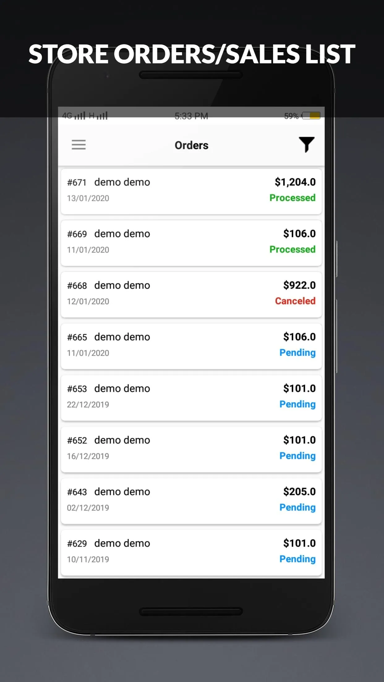 Opencart Admin Mobile App. | Indus Appstore | Screenshot