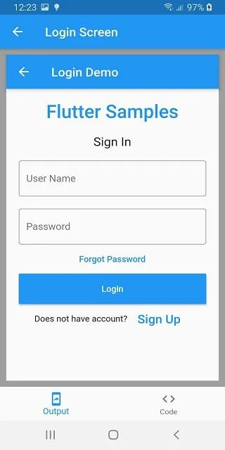 Flutter Samples | Indus Appstore | Screenshot