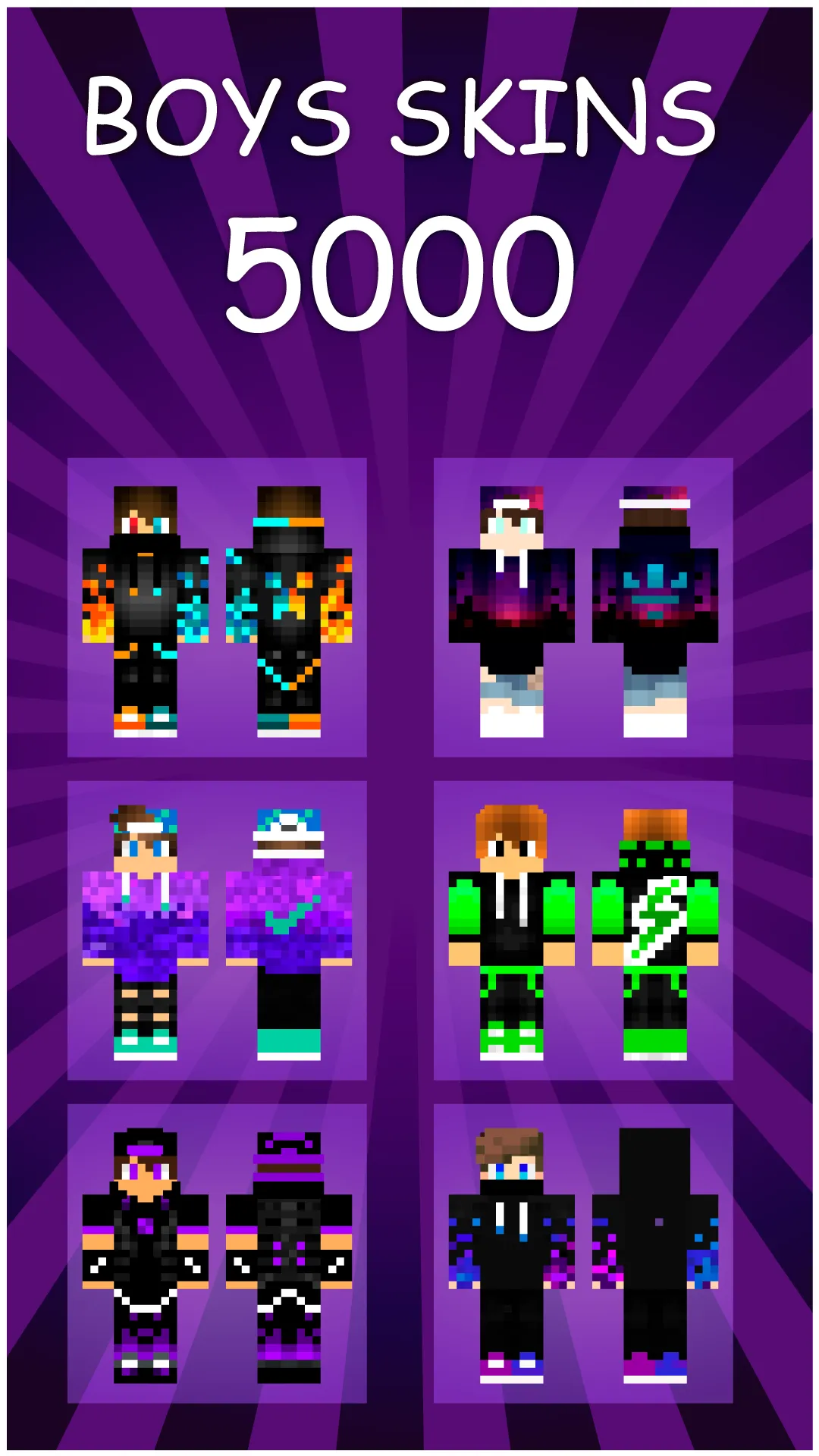 Boys Skins For Minecraft PE | Indus Appstore | Screenshot