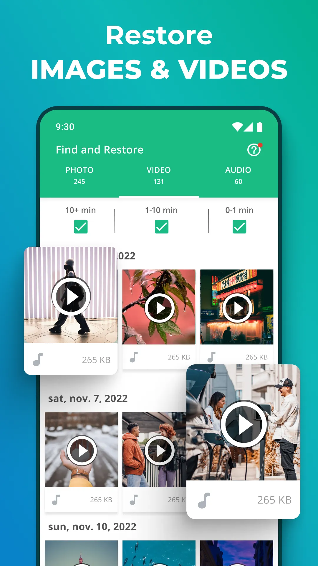 Dumpster: Photo/Video Recovery | Indus Appstore | Screenshot