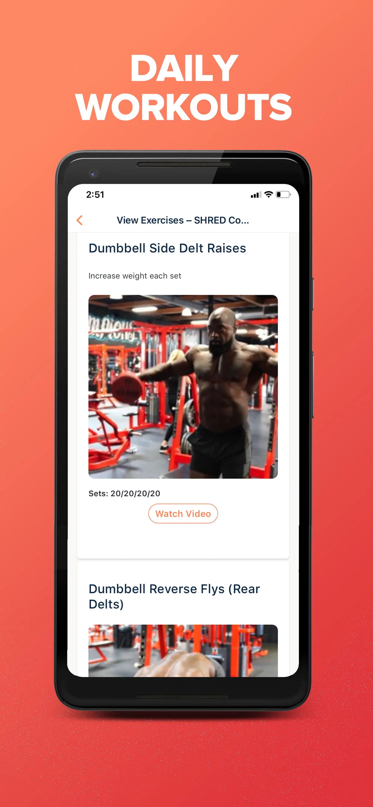 Alpha Shred Fitness Challenge | Indus Appstore | Screenshot