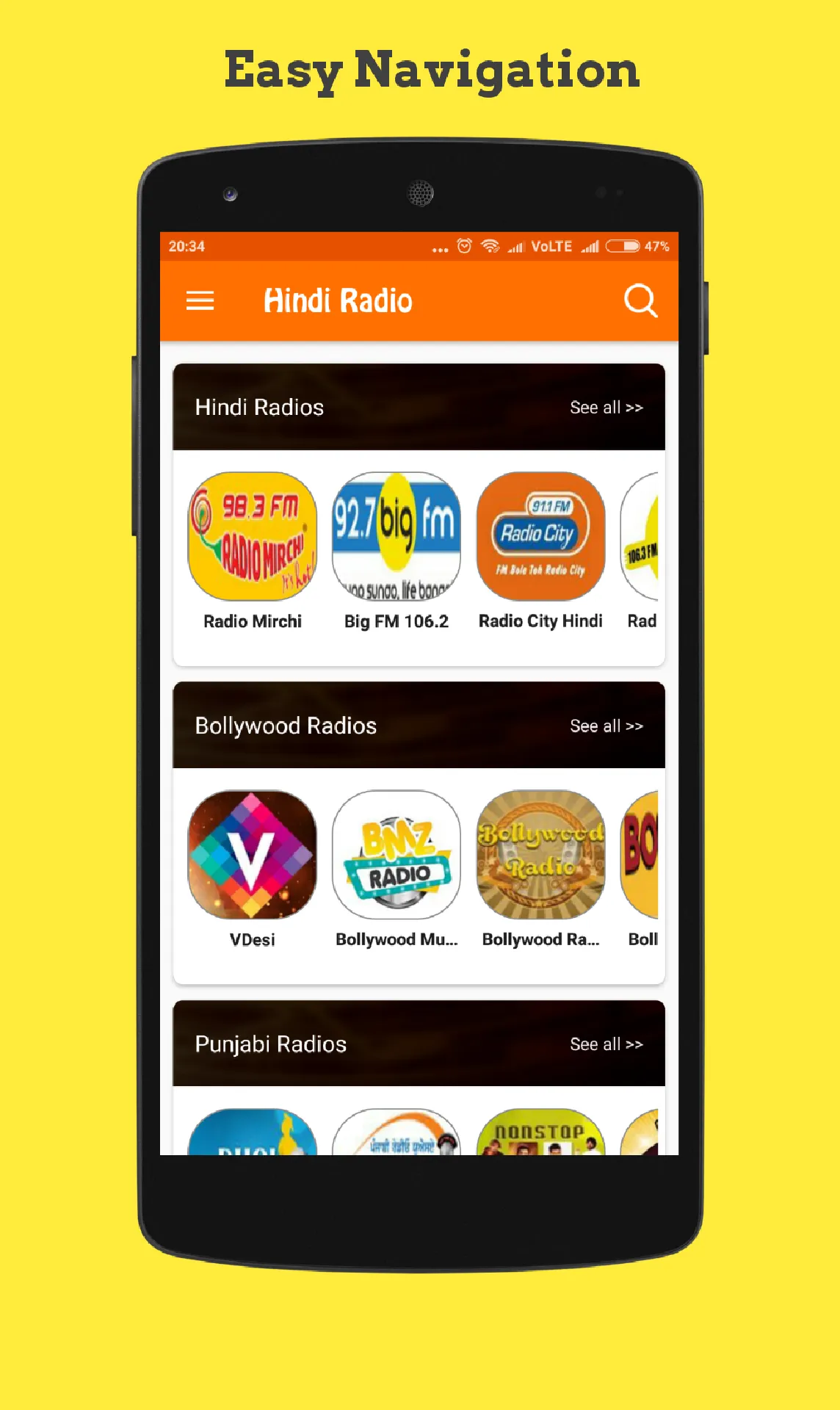 Hindi Radio Online | Indus Appstore | Screenshot