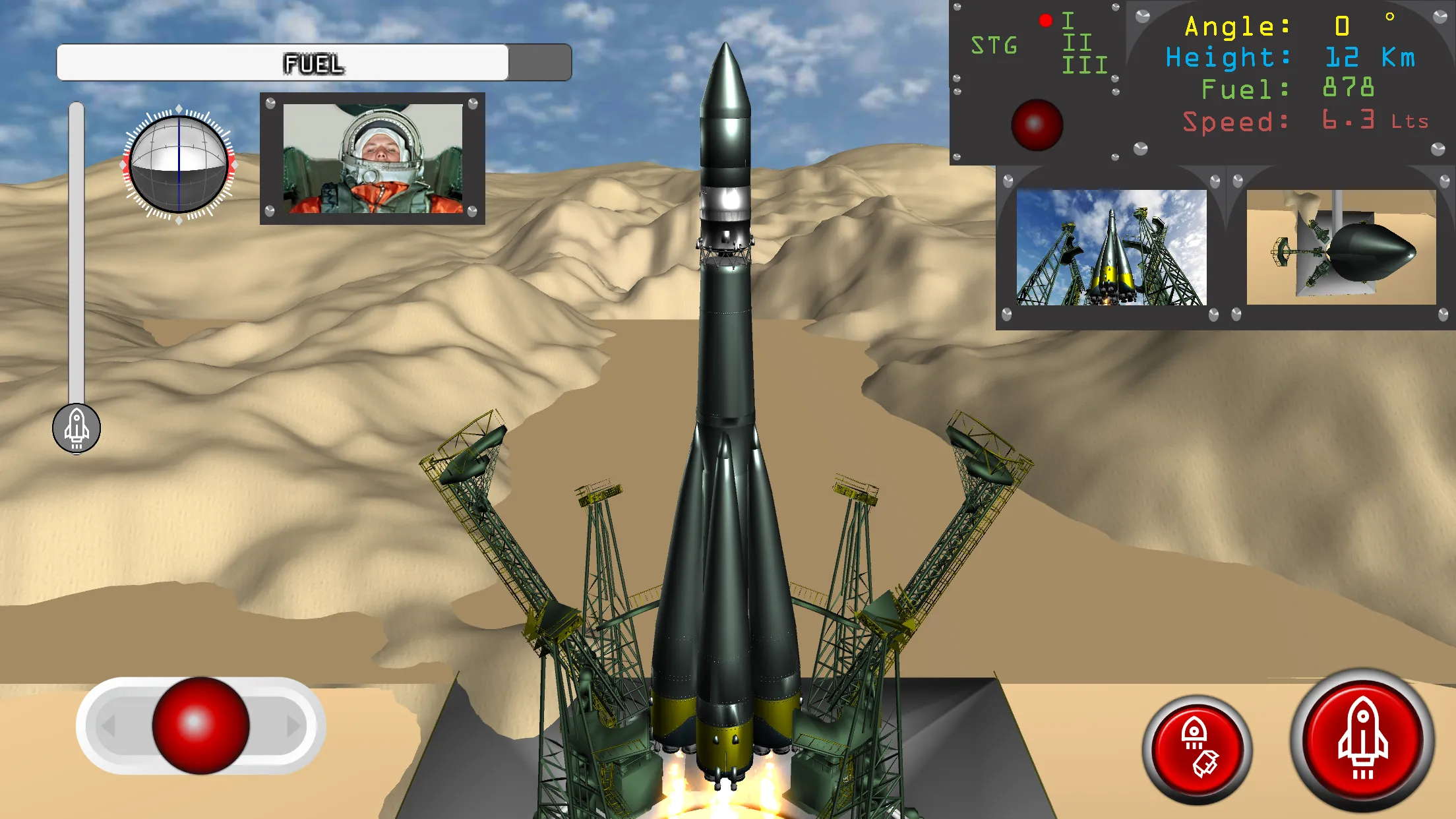 First Human in Space Flight | Indus Appstore | Screenshot