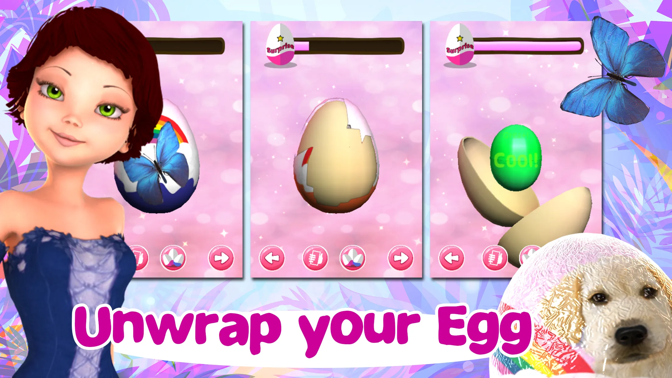 Princess Unicorn Surprise Eggs | Indus Appstore | Screenshot