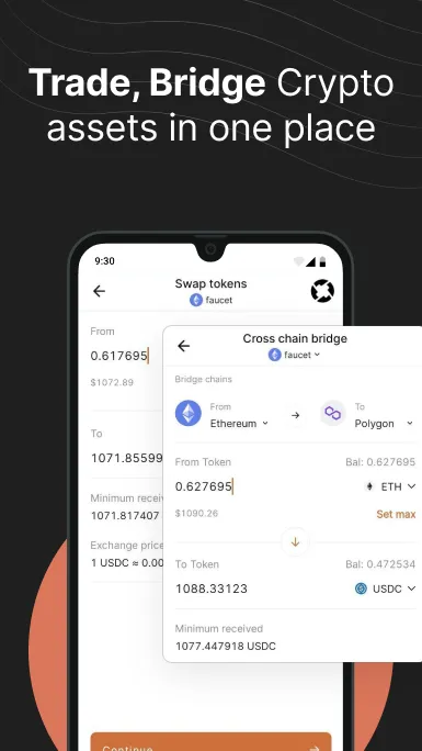 Frontier: Crypto & DeFi Wallet | Indus Appstore | Screenshot