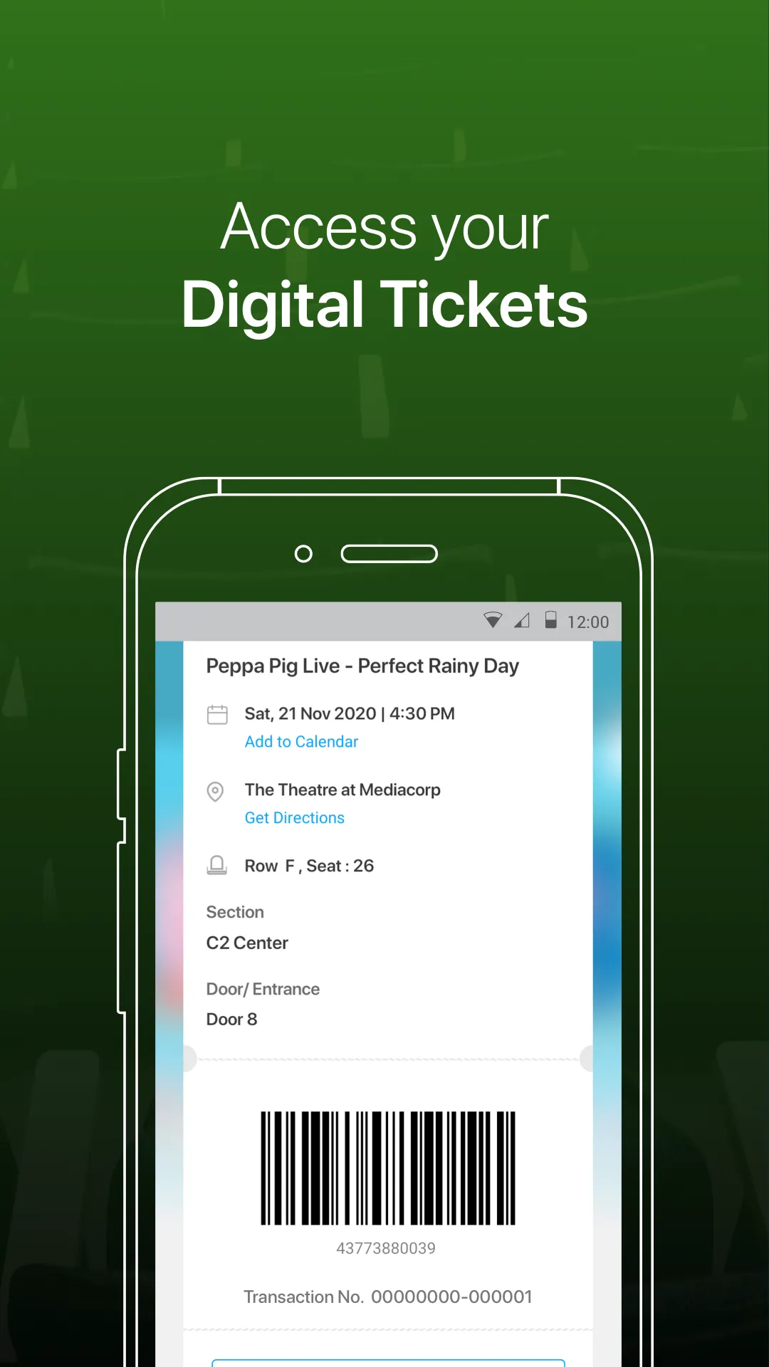 SISTIC | Indus Appstore | Screenshot