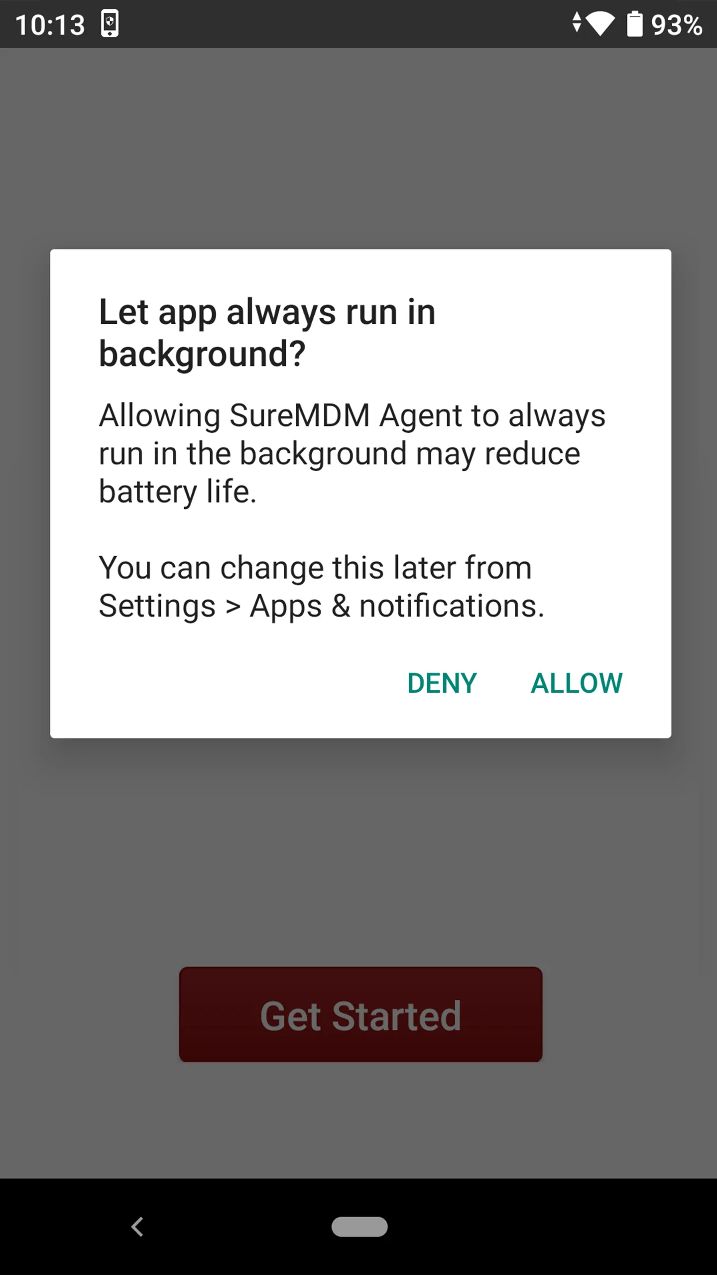 42Gears SureMDM | Indus Appstore | Screenshot
