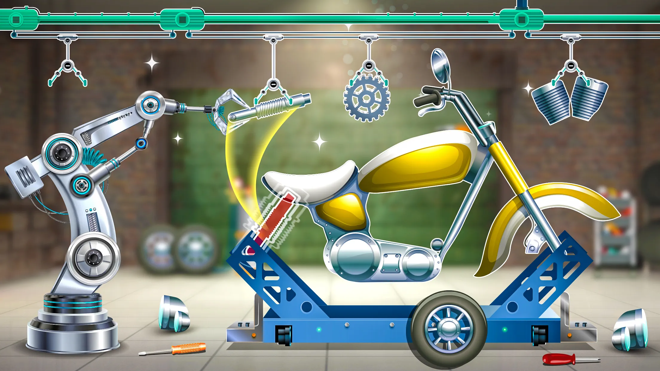 Motorcycle Factory Maker Sim | Indus Appstore | Screenshot