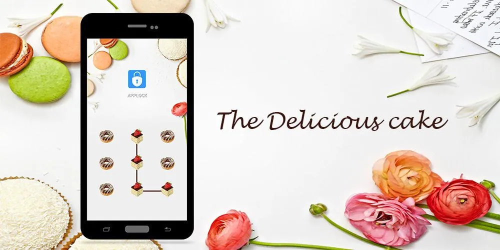 AppLock Theme Delicious Cake | Indus Appstore | Screenshot