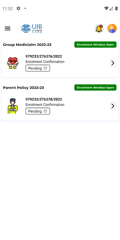 UIB - Care | Indus Appstore | Screenshot
