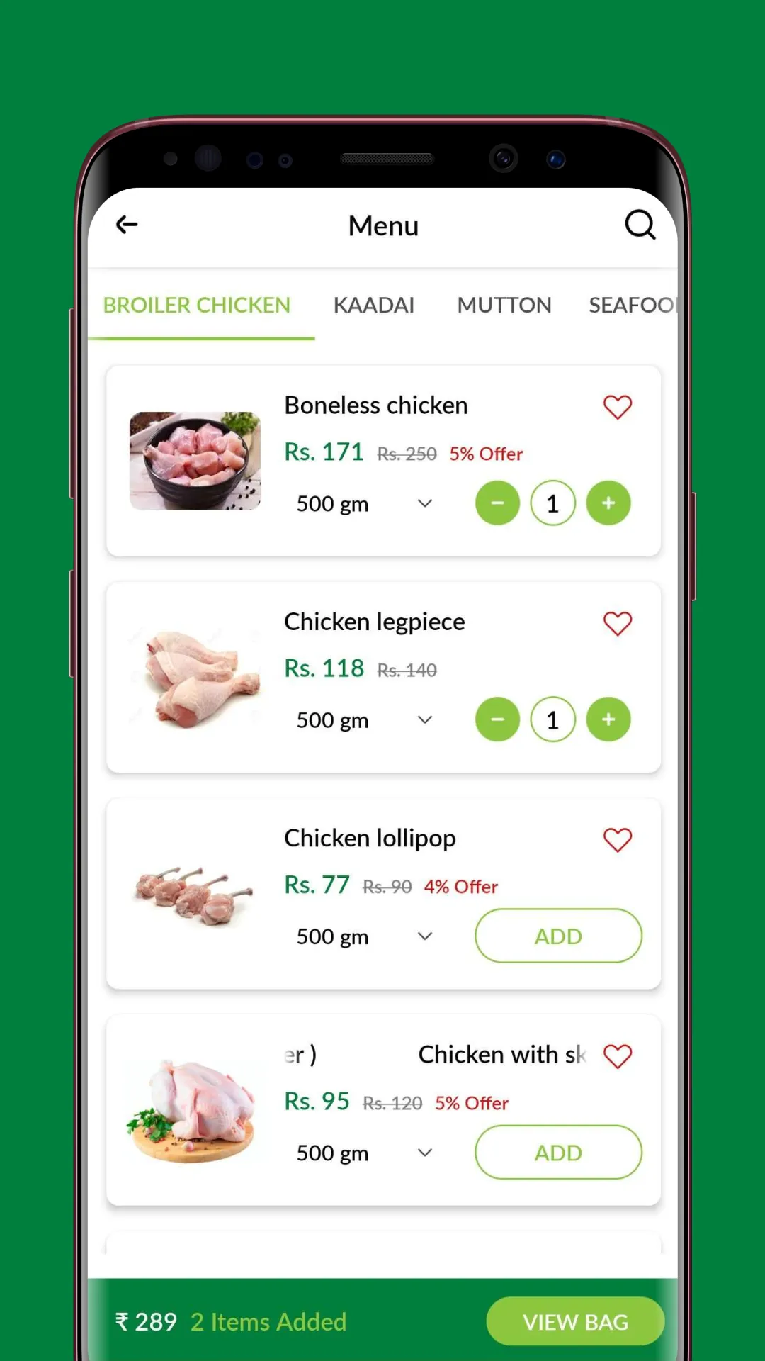 Appu Broilers | Indus Appstore | Screenshot