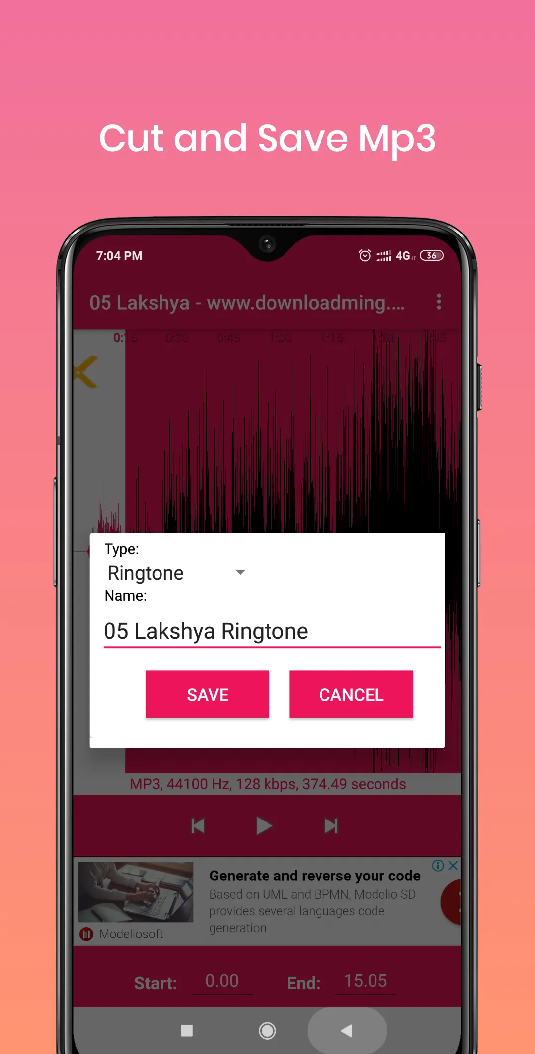 ABD Ringtone Maker and Mp3 Cut | Indus Appstore | Screenshot