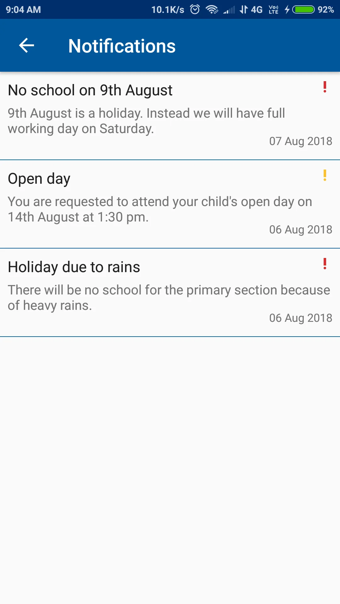 School Connect | Indus Appstore | Screenshot