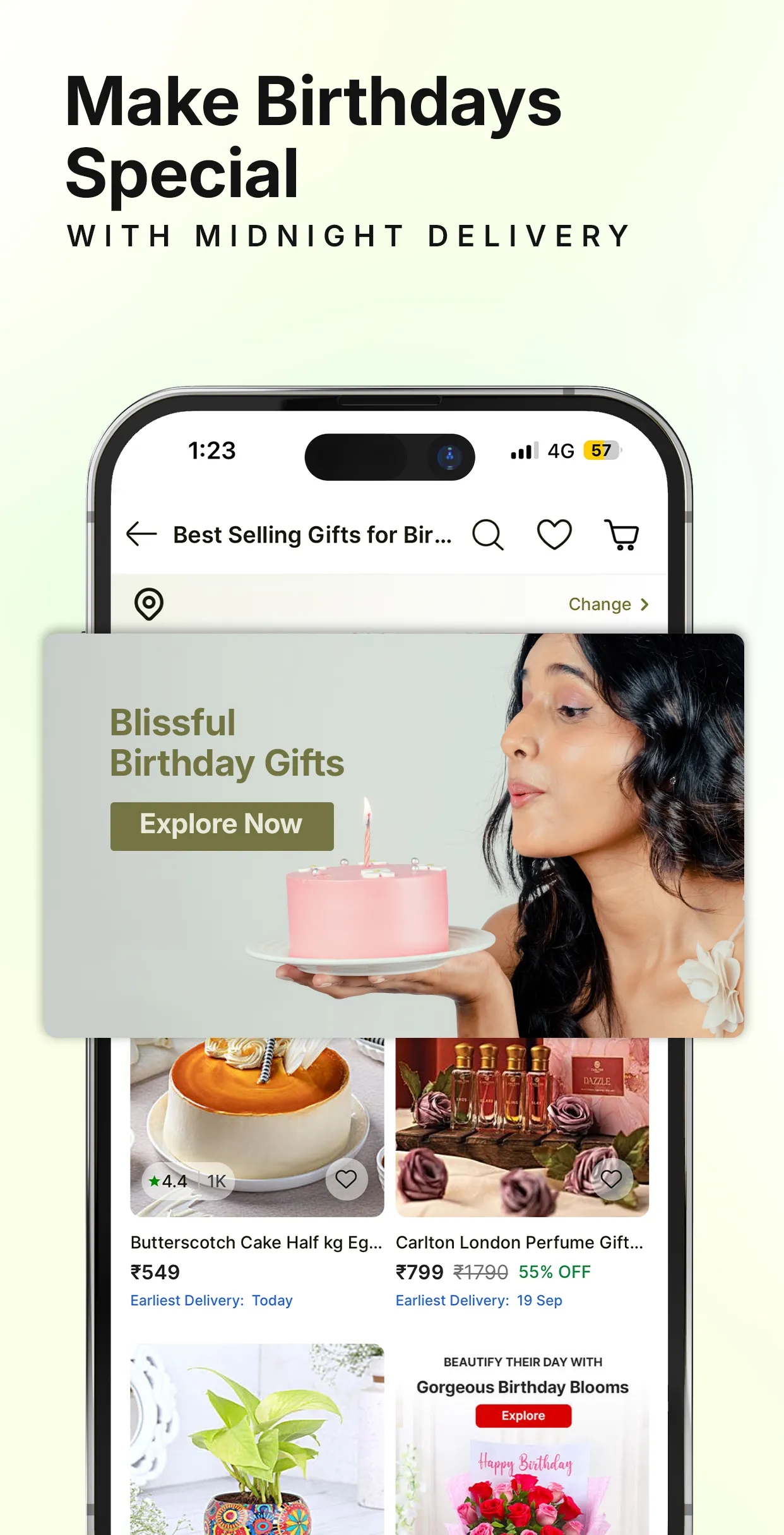 FNP: Gifts, Flowers, Cakes App | Indus Appstore | Screenshot