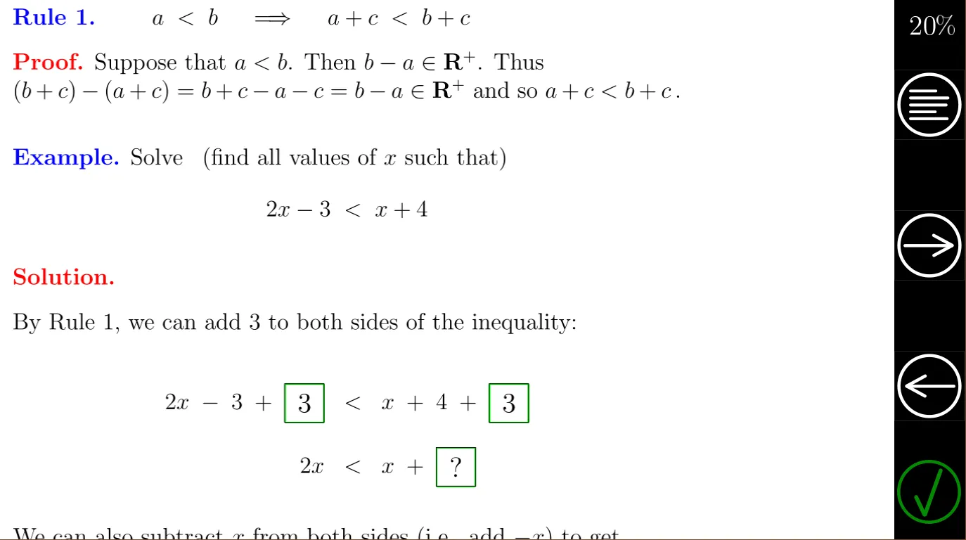 Algebra Tutorial 4 | Indus Appstore | Screenshot