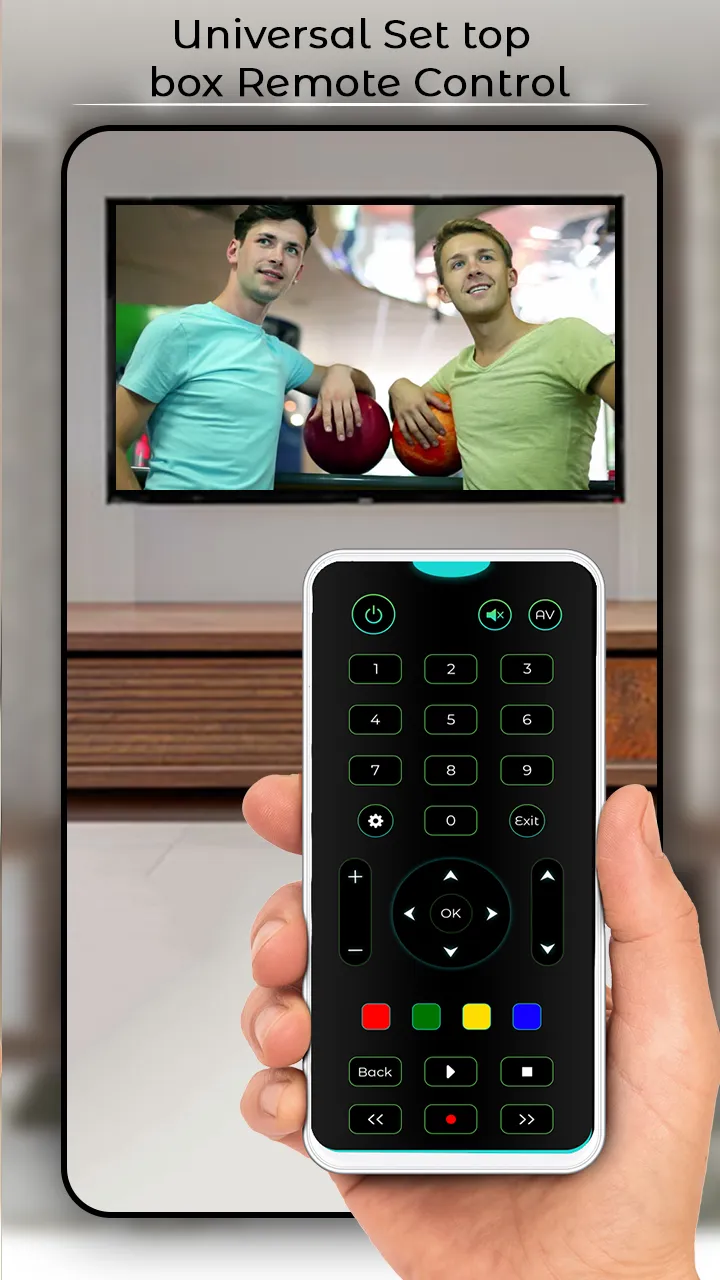Universal Set Top Box Remote | Indus Appstore | Screenshot