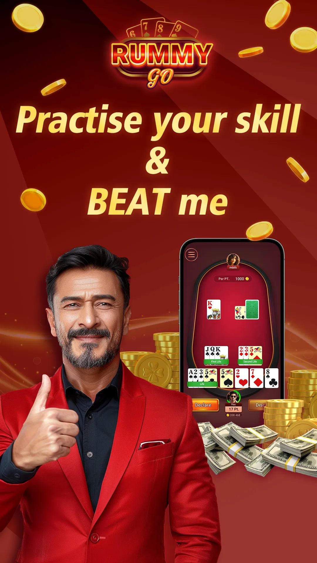 Rummy Go - Indian 13 card game | Indus Appstore | Screenshot